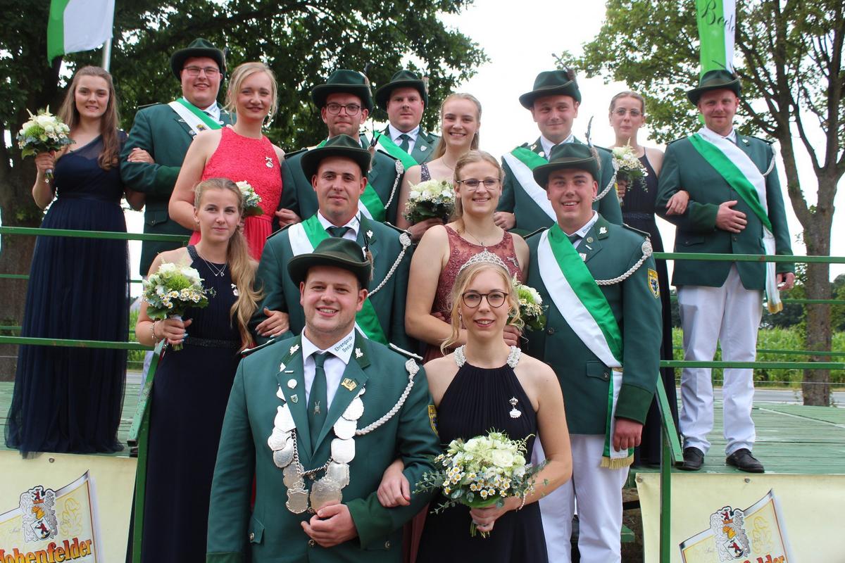 Schützenverein Beelen Thron 2022